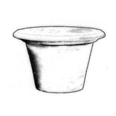 vaso in cotto: h 31 cm diametro 48 cm